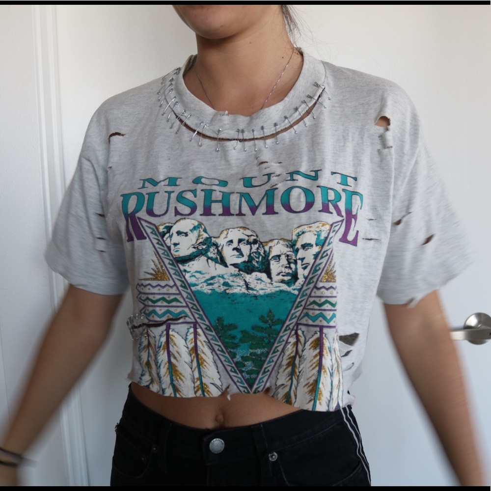 Vintage crop top
